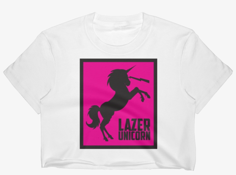 Lazer Unicorn - Crop Top - Posterazzi Be A Unicorn Poster Print By Tara Moss Pdxta1902large, transparent png #1908053