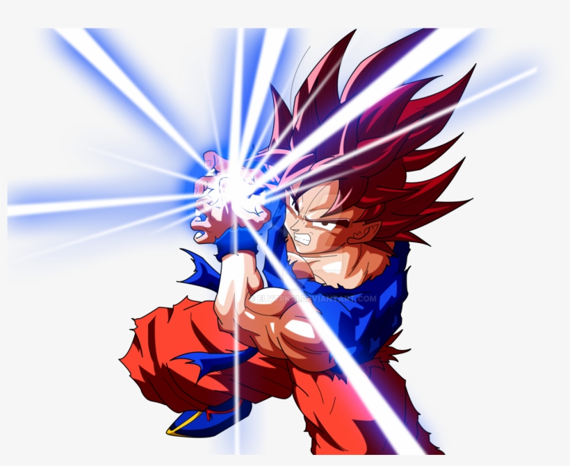 Image Result For Goku Kamehameha Render Spray Paint - Dragon Ball Z Kamehameha Png, transparent png #1908200