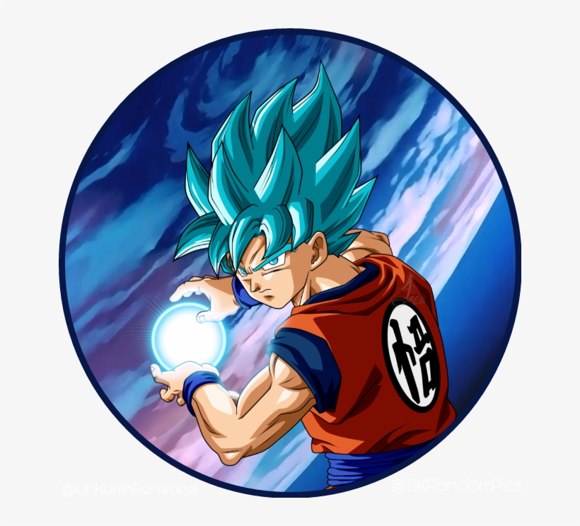 Dragonballsuper Ssjgod Goku Kamehameha - Goku Blue Kamehameha Png, transparent png #1908224