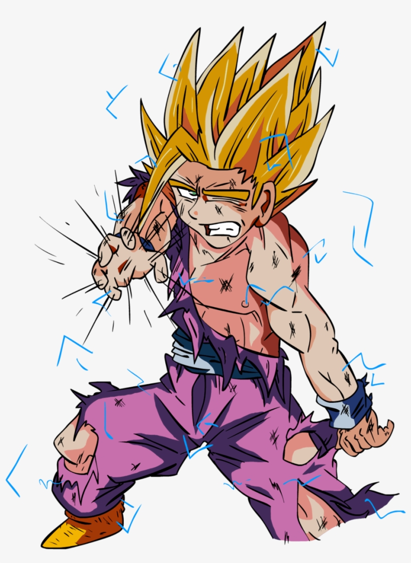 Gohan Ssj2 Super Kamehameha, transparent png #1908339