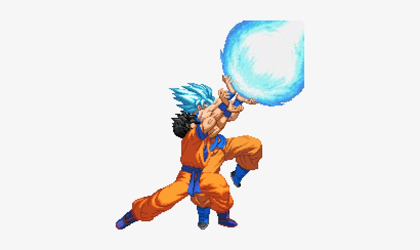 Kamehameha Transparent Sprite - Deviantart Sprites Do Gohan, transparent png #1908408