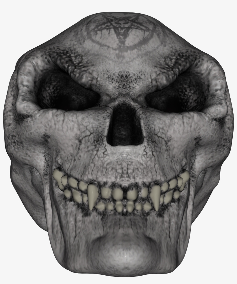 Skull, transparent png #1908673