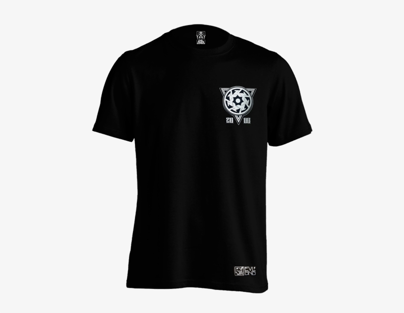 Evil Genius Kmkz Skull - Black Buffalo Bills T Shirt, transparent png #1908756