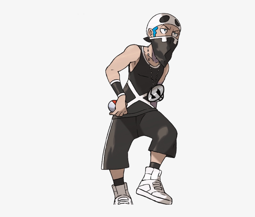 New Pokemon And The Evil Team Skull Revealed For Pokemon - Pokemon Sm Team Skull, transparent png #1908813
