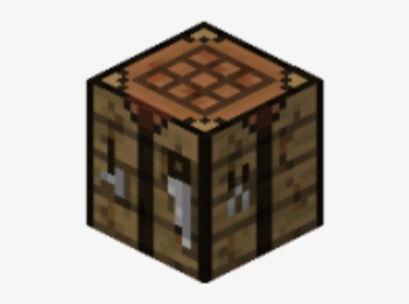 Photo - Minecraft Crafting Table Clipart, transparent png #1908838