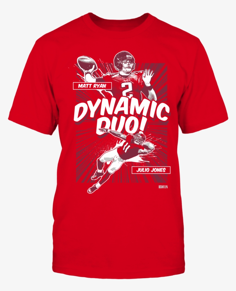 Julio Jones, Matt Ryan T-shirts & Gifts - Drunken Taoist T Shirt, transparent png #1909005
