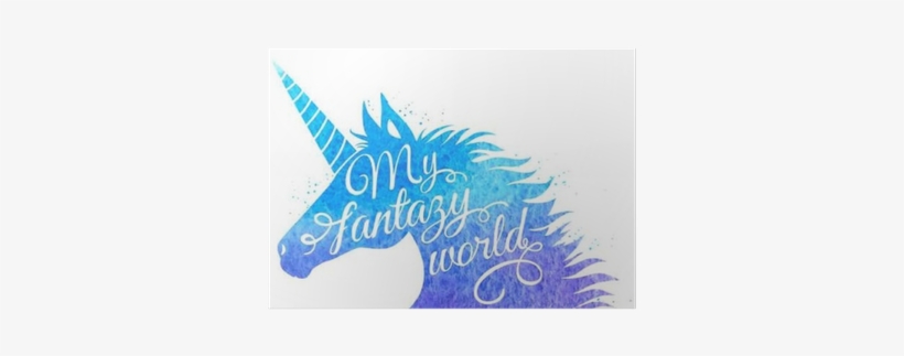 Unicorn And Princess Silhouette, transparent png #1909212