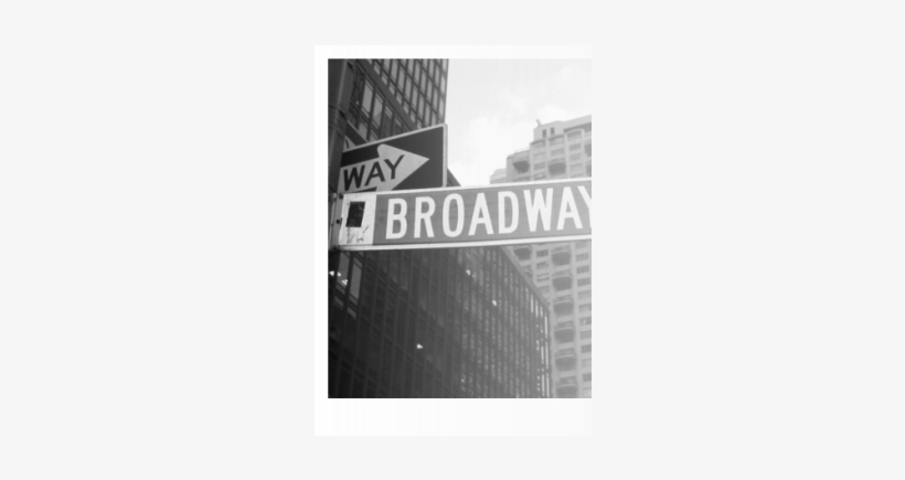 Broadway Street Sign, transparent png #1909321