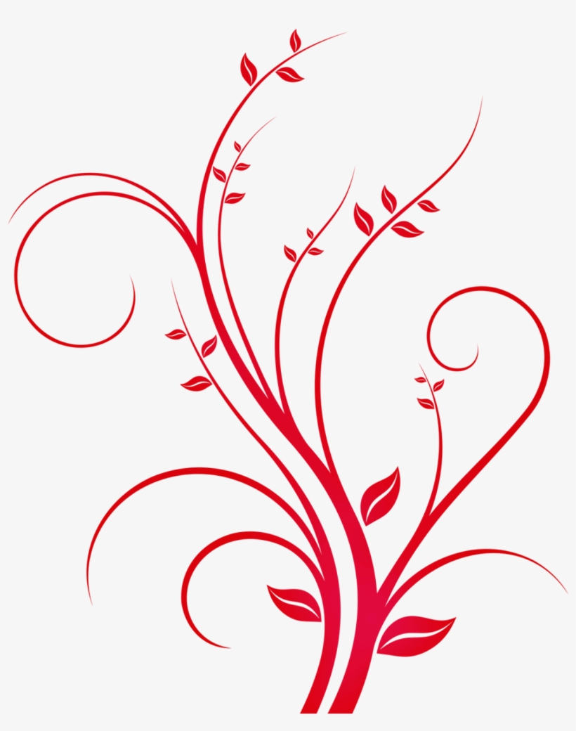 Arabesco Canto Vermelho Png, transparent png #1909491