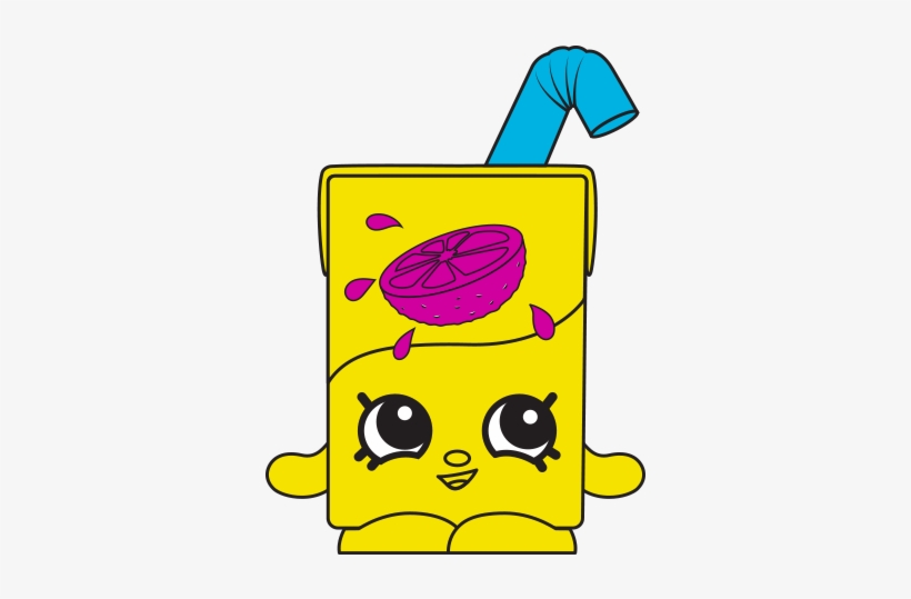 Lucy Juice Box Ct Variant Art - Shopkins Lucy Juice Box, transparent png #1909651