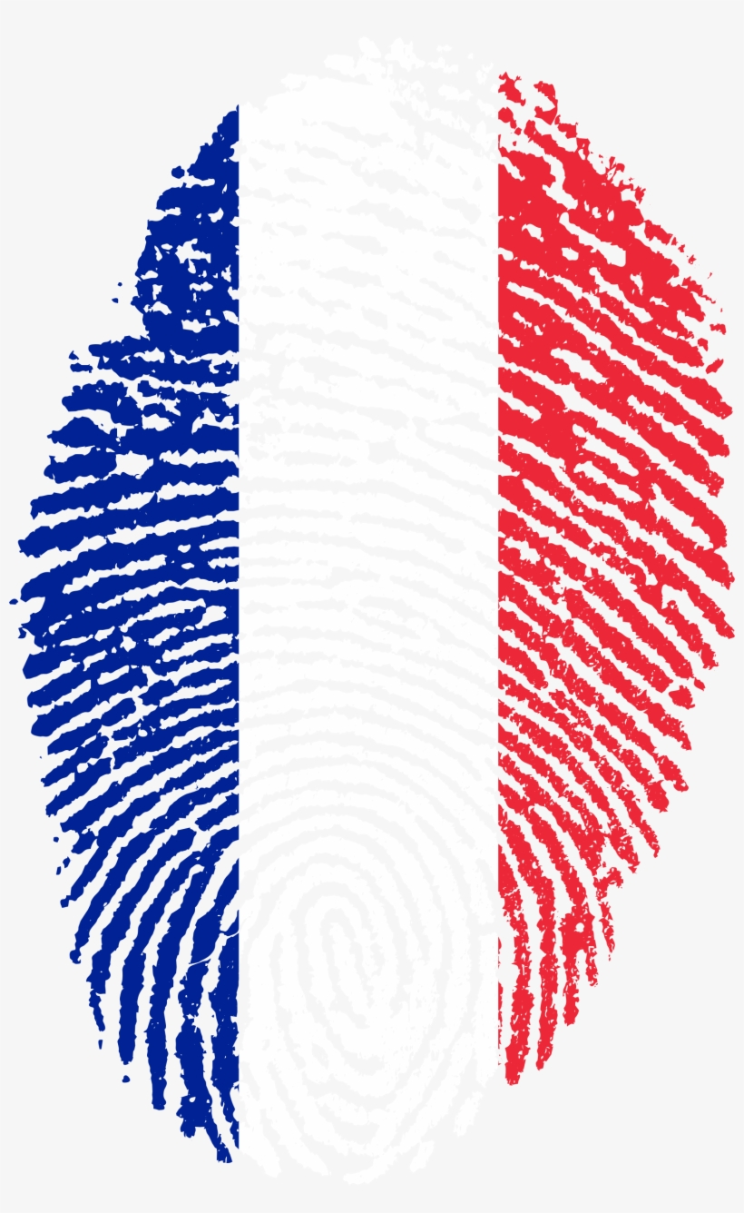 France Flag Fingerprint Country 653001 - France Flag Fingerprint Png, transparent png #1909789