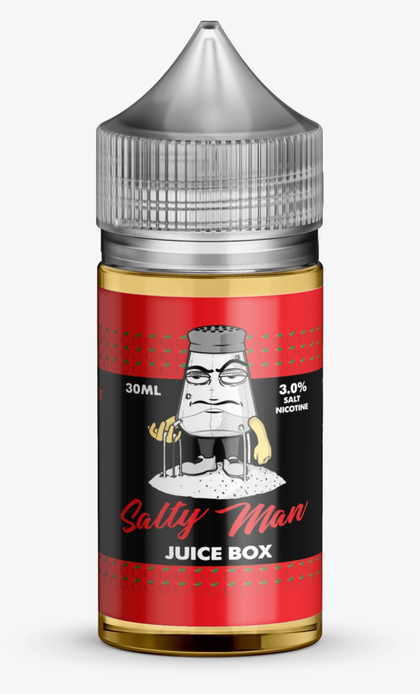Juice Box By Salty Man 30ml - Salty Man Purple Reign, transparent png #1909935