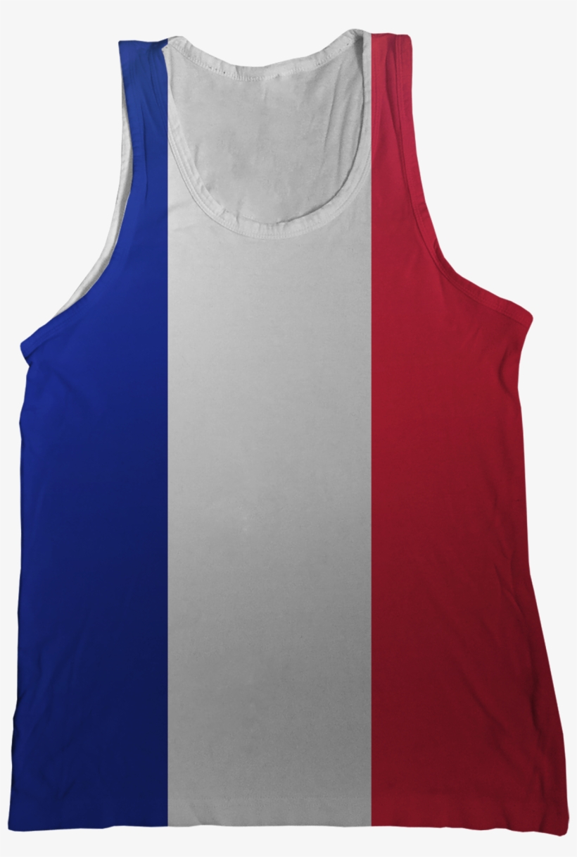 France Flag Tank Top - France, transparent png #1910071