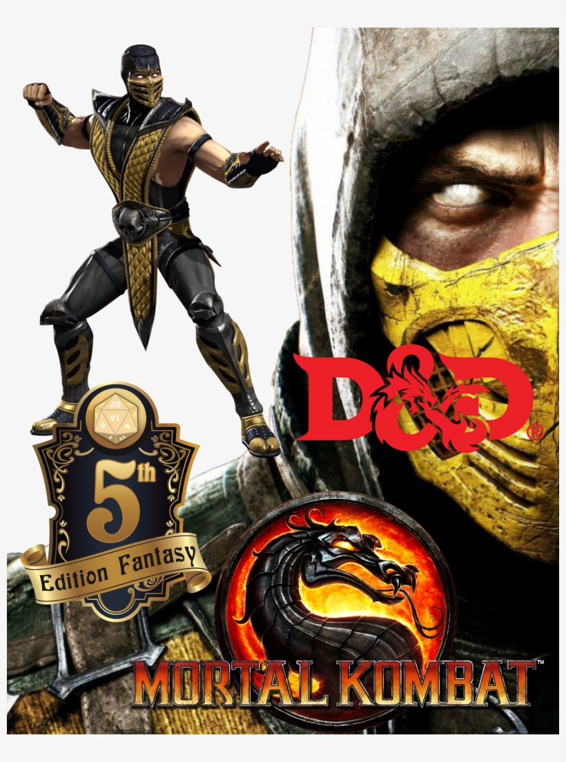 Scorpion Dnd 5e Mortal Kombat - Mortal Kombat Scorpion, transparent png #1910248