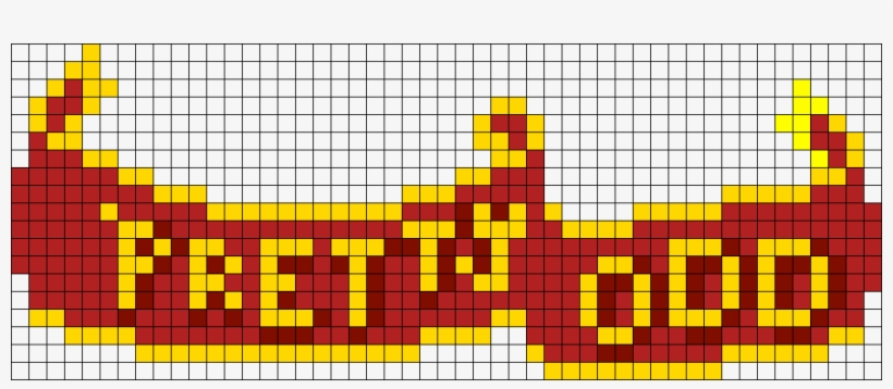 Panic At The Disco Pretty Odd Logo Patd Perler Bead - Panic! At The Disco, transparent png #1910381