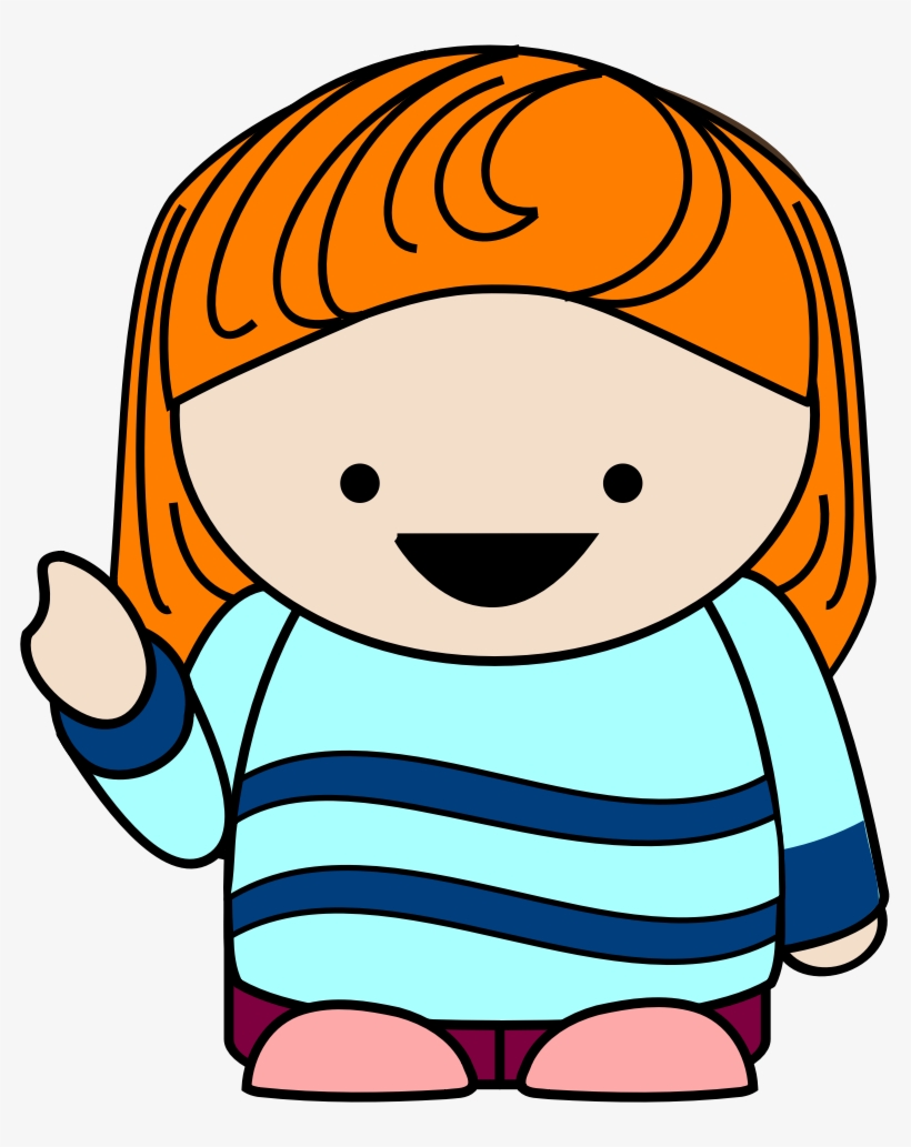 This Free Icons Png Design Of Girl Pointing, transparent png #1910428