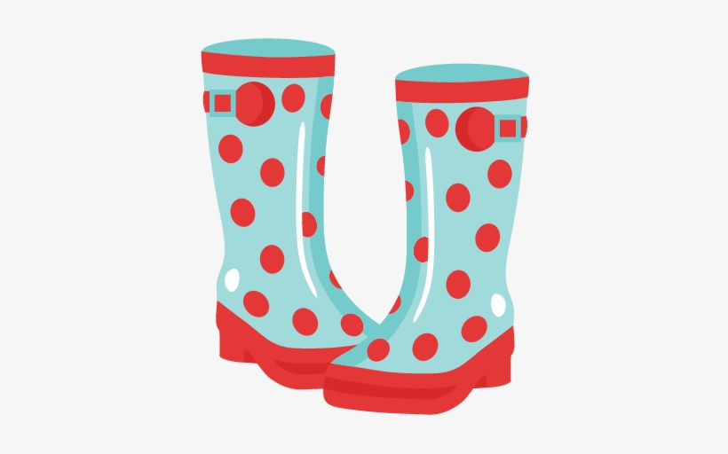 Boots Clipart Purple Rain - Rainboots Clipart, transparent png #1910432