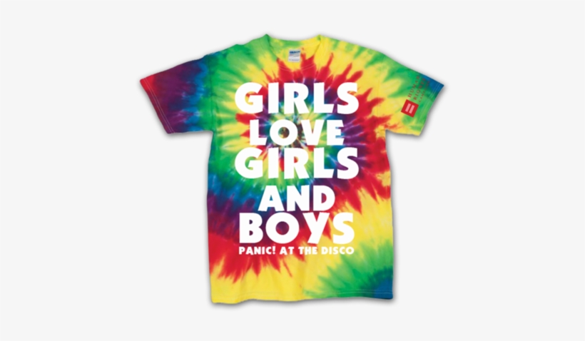 Girls/girls/boys Shirt Hrc - Panic At The Disco Merch Rainbow, transparent png #1910645