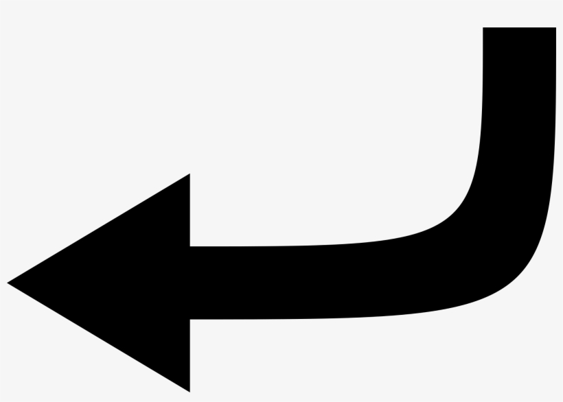 File Svg Wikimedia Commons Open - Return Arrow Png, transparent png #1910665