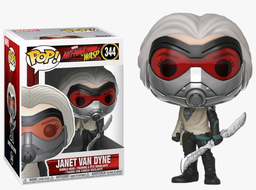 Marvel Ant-man And The Wasp Janet Van Dyne Funko Pop - Antman And The Wasp Pop, transparent png #1910735