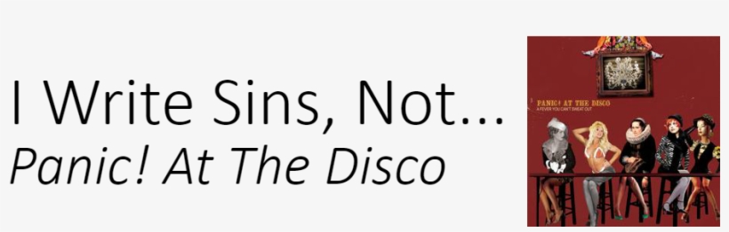 66 Anaptfox Feb 9 2017 14 Http - Panic At The Disco Fever You Can't Sweat Out Vinyl, transparent png #1910839