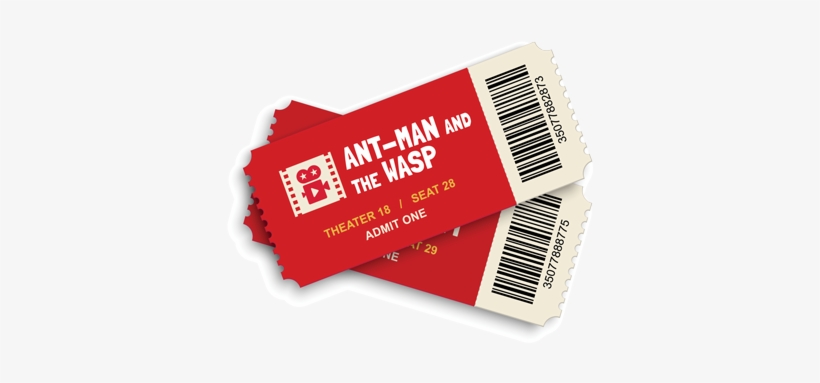 If You Had The Option To Be Any Superhero, Which Would - Billet De Cinema Rouge, transparent png #1910919