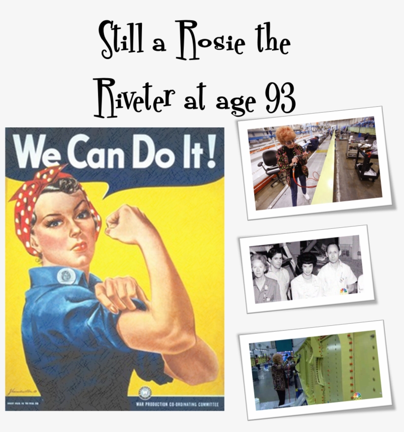 Rosieriveterat93 - Rosie The Riveter, transparent png #1911024