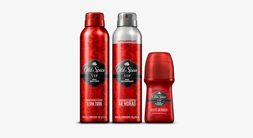 Apresentamos Old Spice Vip, Com Extrato De "não Pego - Old Spice Body, transparent png #1911232