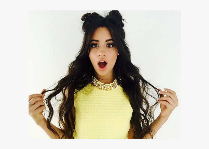 Camila Cabello Clarifies Why She Left Fifth Harmony - Camila Cabello Space Buns, transparent png #1911609