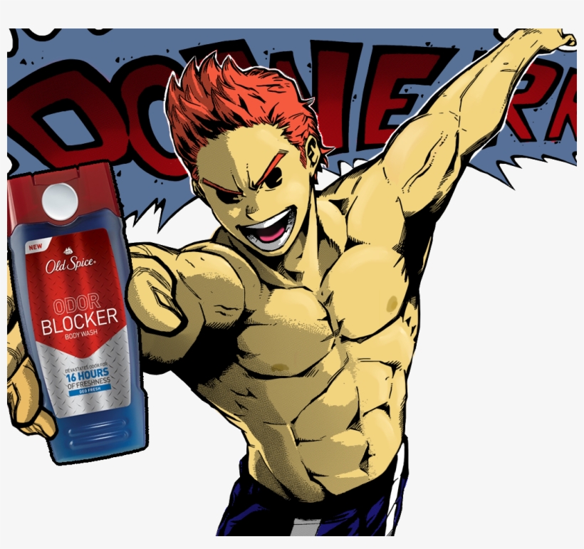 New Old Spice Odor Blocker Body Wash Devastates Odor - Mirio Togata Lucas, transparent png #1911629