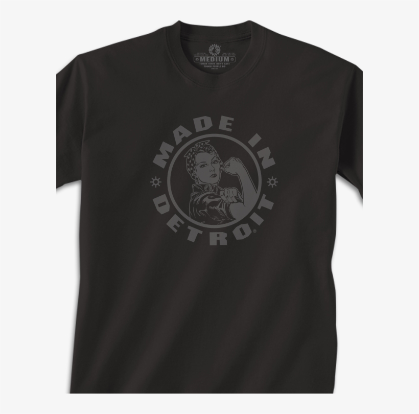 Rosie The Riveter - Made In Detroit, transparent png #1911671