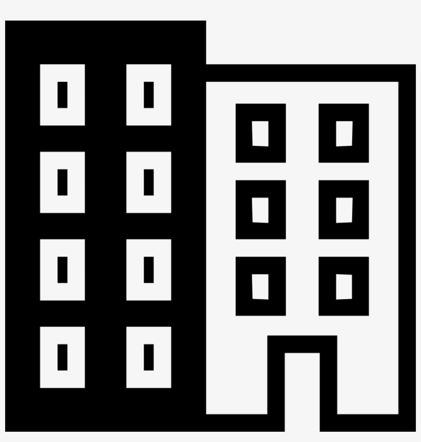 Office Building - - Monochrome, transparent png #1911757