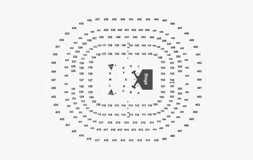 Full Map - The Dome At America's Center, transparent png #1911913