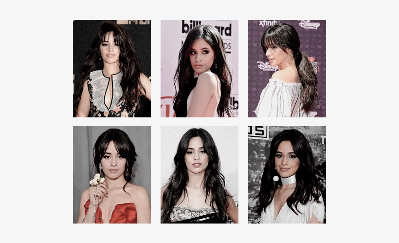Favorite Hairstyles Of Camila Cabello ♡ - Girl, transparent png #1911915