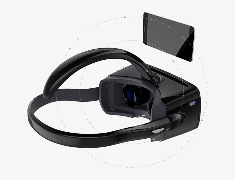 Vr Top Img - Virtual Reality Headset, transparent png #1912027