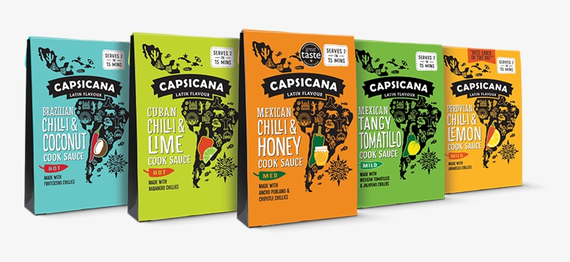 Capsicana Latin American Cook Sauces - Recipe, transparent png #1912129