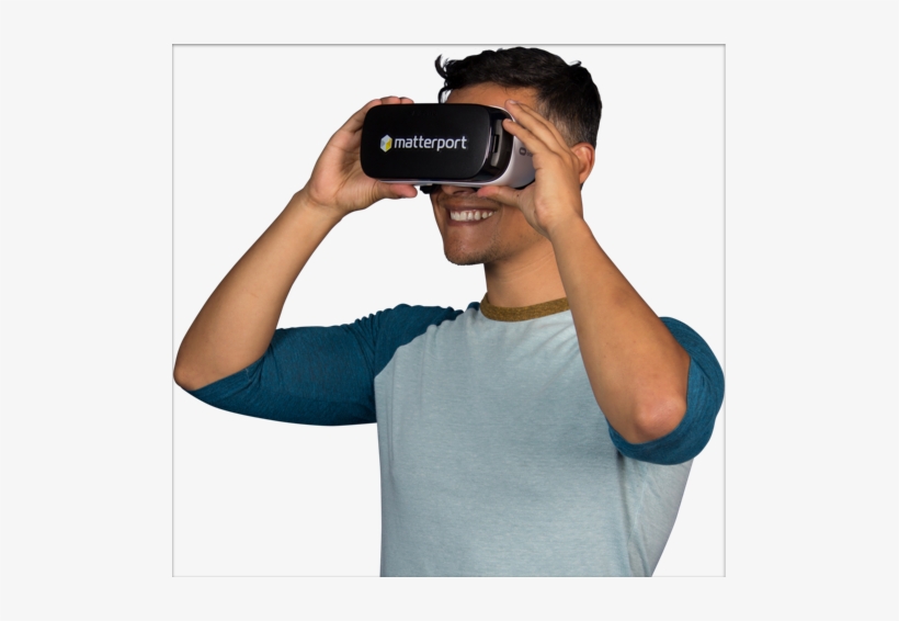 Get Matterport Vr Now Immersive Virtual Reality Experiences - Matterport Vr Headset, transparent png #1912272