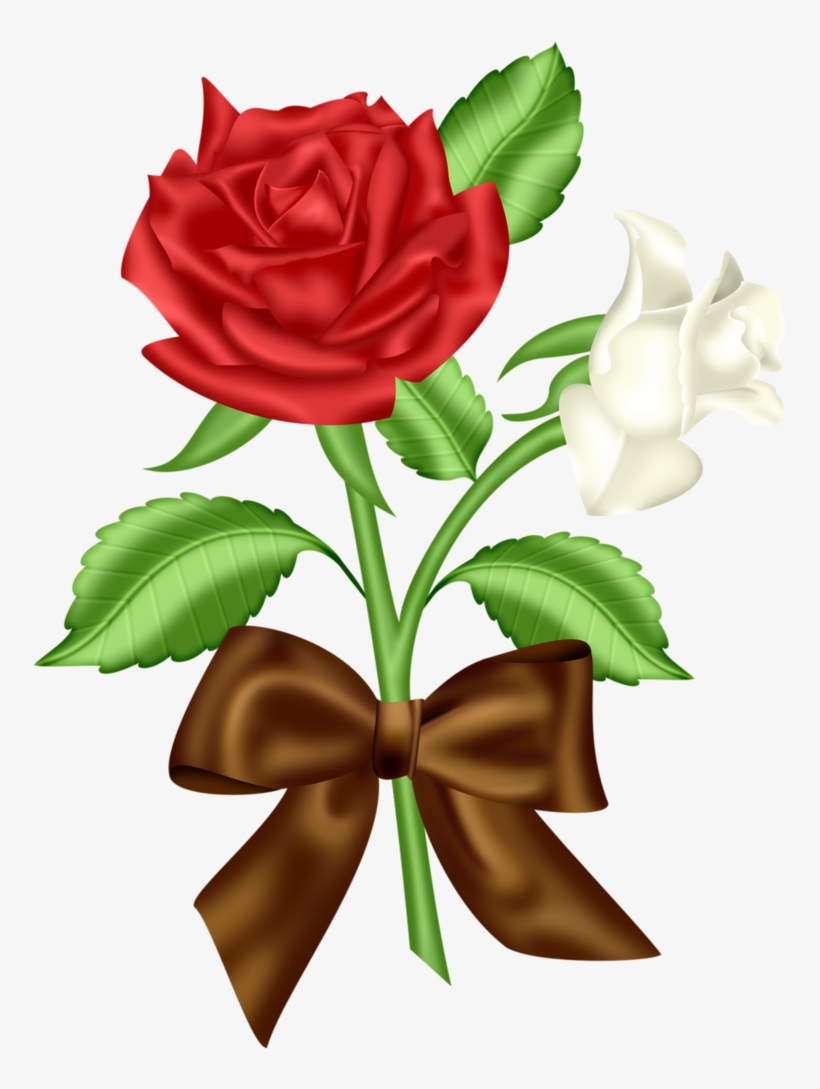 Blue Rose Flower Clip Art - Bonjour Bon Lundi Bisous, transparent png #1912369