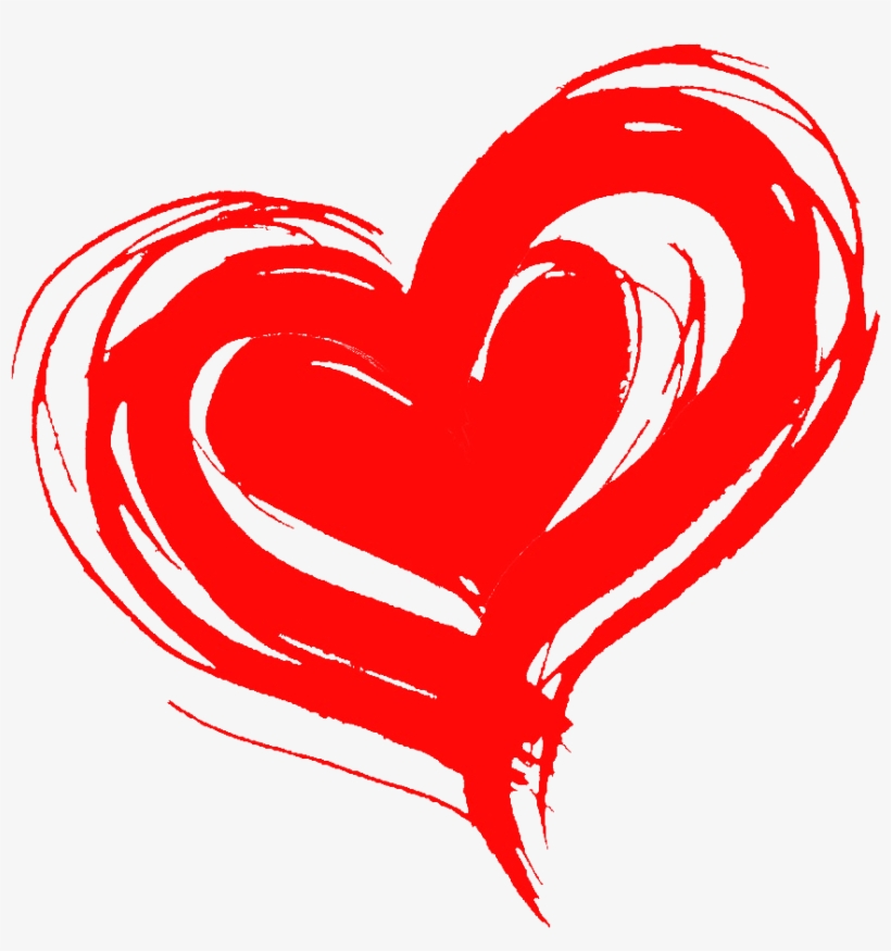 Happy Saint Valentine - Red Heart, transparent png #1912529