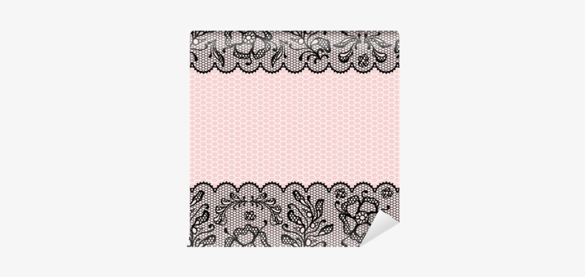 Vintage Lace Frame, Ornamental Flowers - Ng Perfumes Opus Black Eau De Parfum Women 100ml, transparent png #1912531