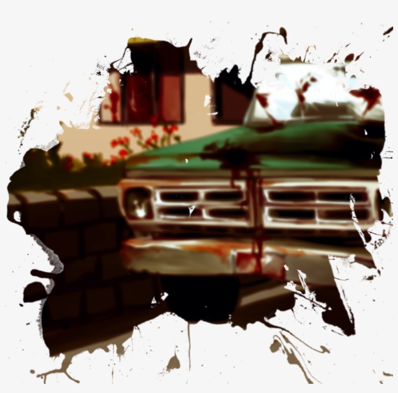 Zombie Girl - Ink Splatter, transparent png #1912817