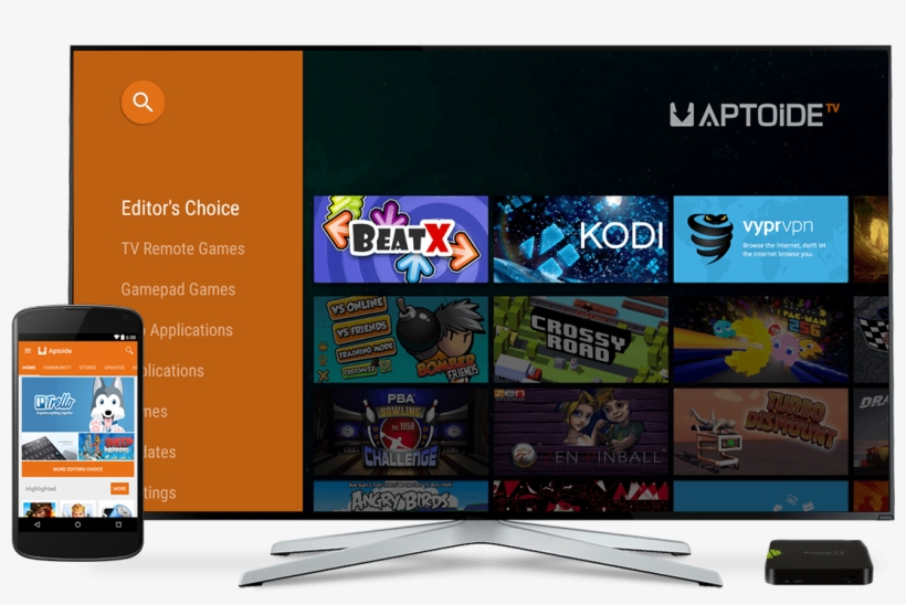 You'll Need An Android Phone Or Tablet Running Android - Aptoide Tv, transparent png #1913449