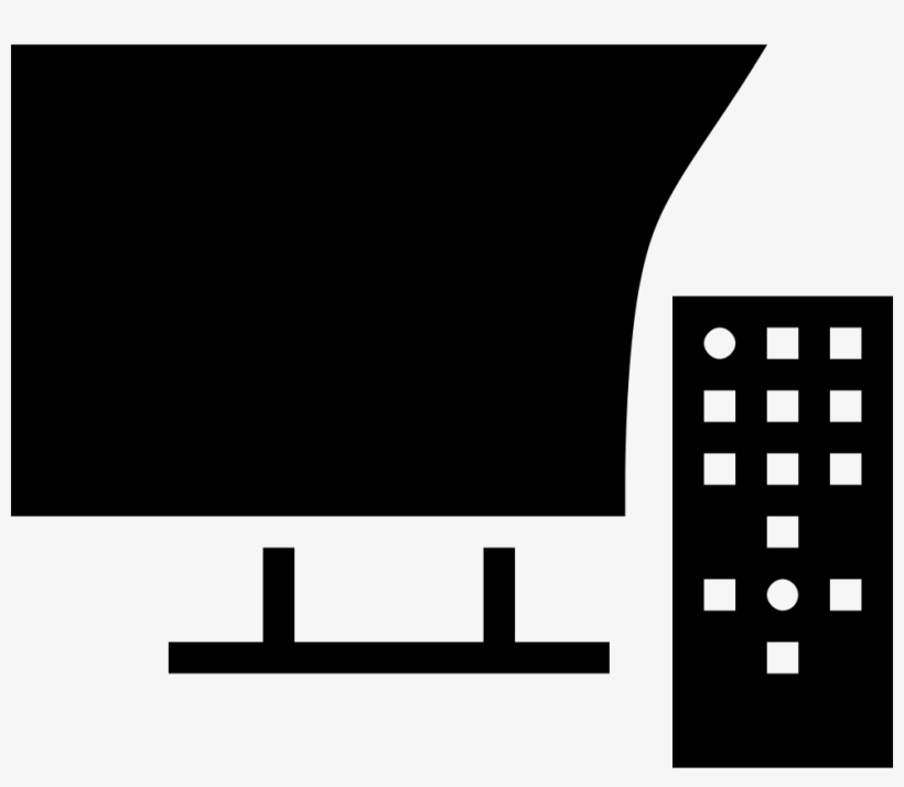 Tv Television Remote Hotel Restaurant Room Entertainment - Television, transparent png #1913519