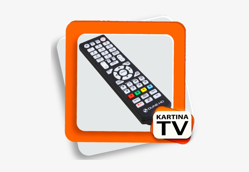 Kartina Tv Remote Control For Dune - Kartina Tv Russian Iptv Relax (dune) Set Top Box And, transparent png #1913639