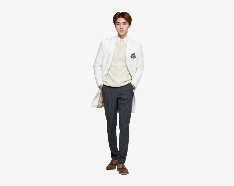Related - Sehun Png Full Body, transparent png #1913776