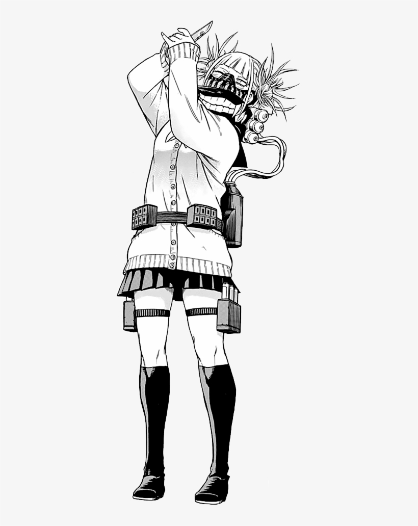 Himiko Toga Villain Costume - My Hero Academia Boku No Hero Akademia Himiko Toga, transparent png #1913947