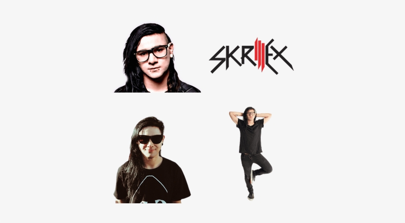 Skrillex - Brotees Skrillex Logo Fan T-shirt Men's White, transparent png #1914954