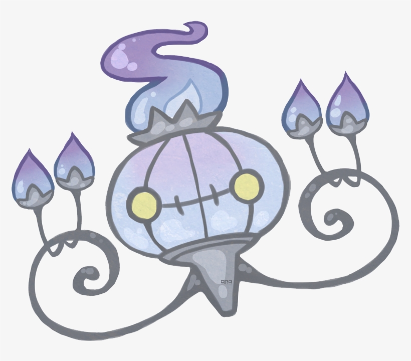 Fine, Chandelure Fire Blast - Chandelure, transparent png #1915774
