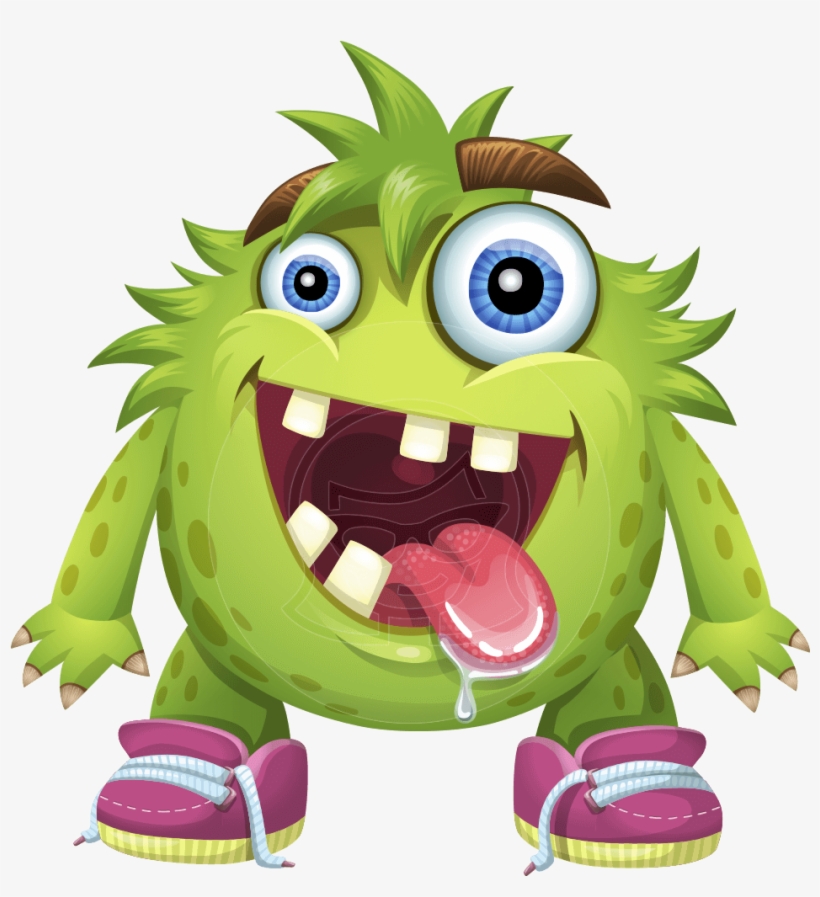 Monster Cartoon Png - Cartoon Characters With Crooked Teeth, transparent png #1916075