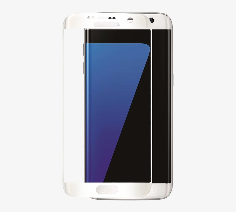 White 3d Edge To Edge Galaxy S7 Edge - Samsung Galaxy S7 Edge Sm-g935f 32gb 4g Wit, transparent png #1916390